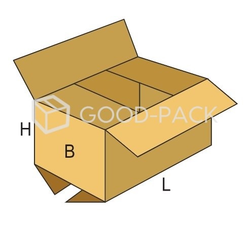 Картонный короб 600x400x400, Т-22В, 0201