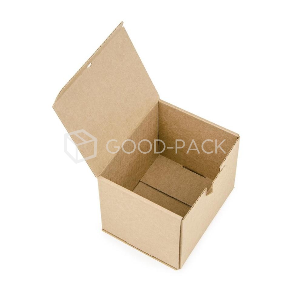 Самосборная картонная коробка 70x70x60 мм 0470, Т11